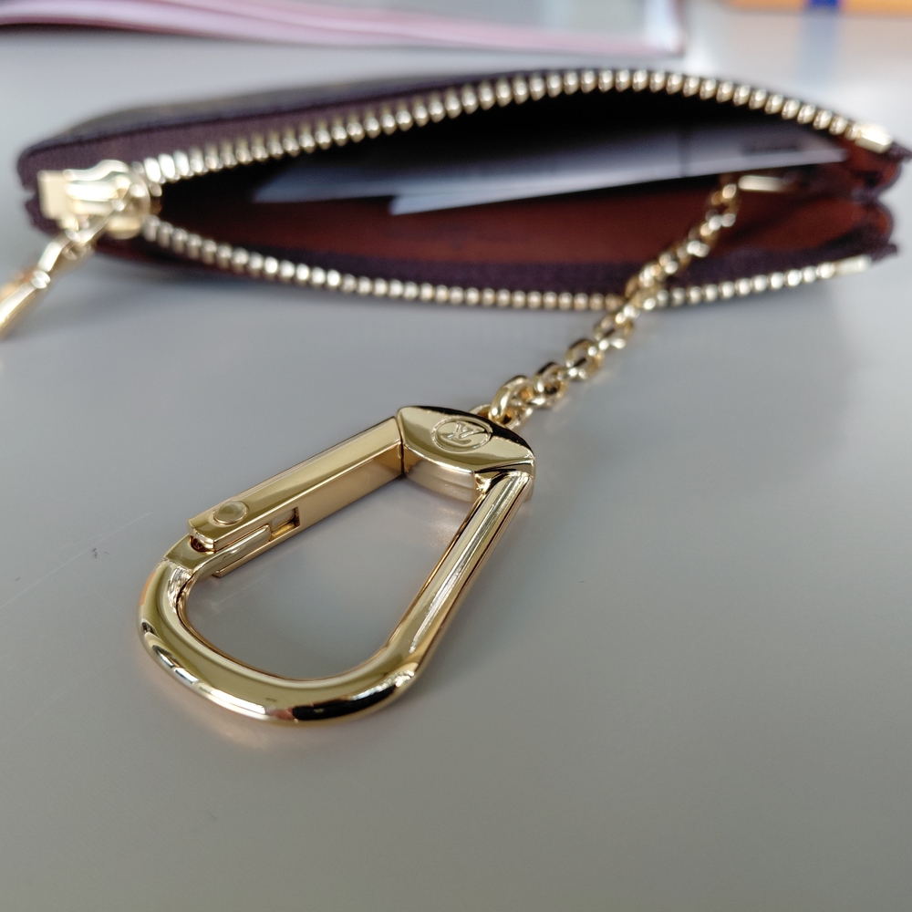 Louis Vuitton Brown Monogram Key Pouch Wallet - Picture 7 of 12